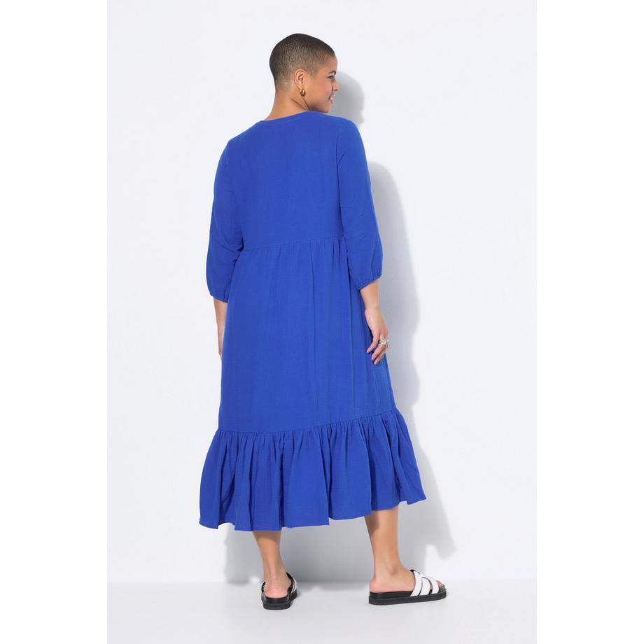 Studio Untold Maxi Abito Mussola Linea A  