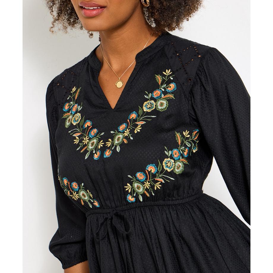 Joe Browns Abito Tunica Boho Ricamato  