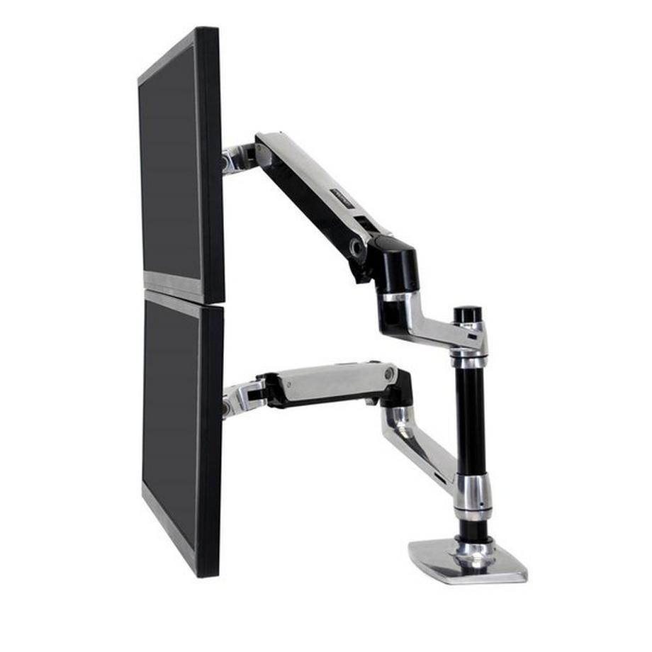 LX DUAL STACKING ARM POLISHED 24IN 18.1KG LIFT33 MIS-D