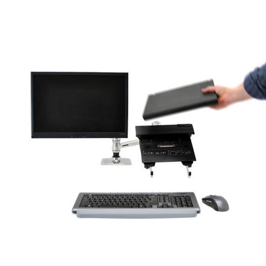 Ergotron  LX DUAL STACKING ARM POLISHED 24IN 18.1KG LIFT33 MIS-D 