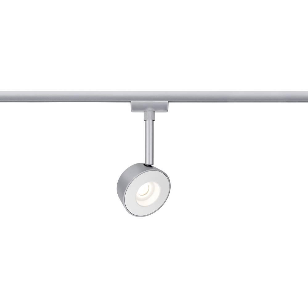 Paulmann Spot à rail LED Urail Pellet individuel 370 lm, 6.7W, 2700 K, 230 V, chrome mat  