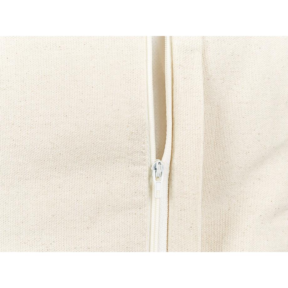 Beliani Dekokissen 2er Set aus Leinen Modern ALGAE  