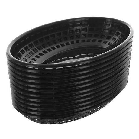 Northio 12x Paniers Alimentaires - Noir  