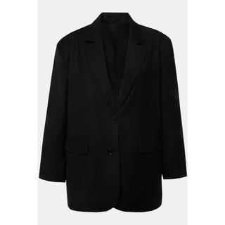 Studio Untold  Blazer, oversized, Rücken-Knopfleiste, Revers, Langarm, Unisex 