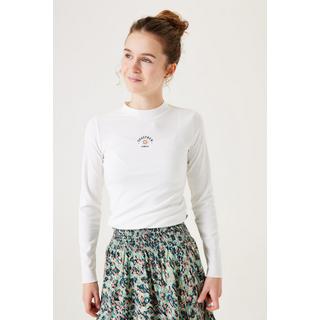 GARCIA  Mädchen Langarmshirt Together white 