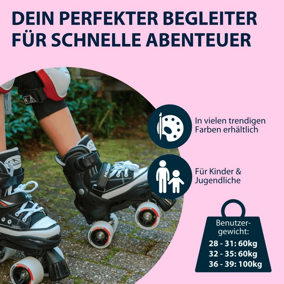 HUDORA  Rollschuh Roller Skate Wonders 