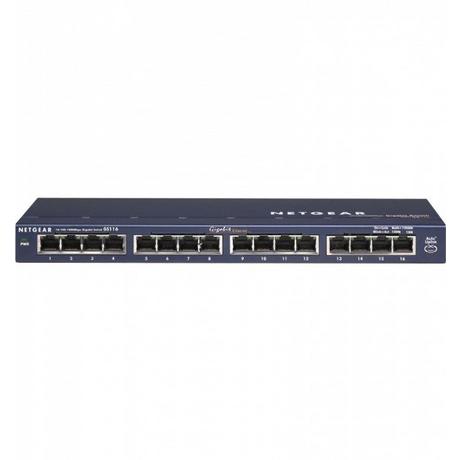 NETGEAR  GIGABIT SWITCH 16PORT 