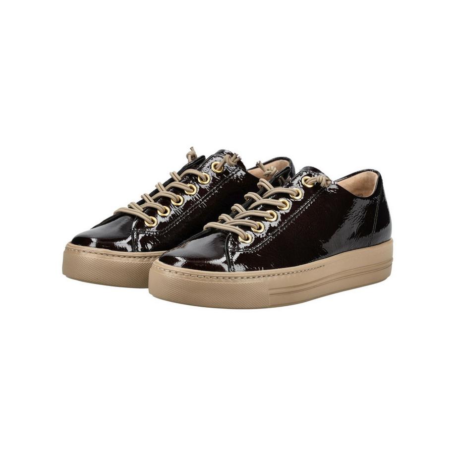 Paul Green Sneaker in pelle lucida  