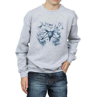 Disney  Nightmare Before Christmas Paint Spray Carers Sweatshirt 