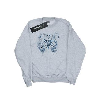 Disney  Nightmare Before Christmas Paint Spray Carers Sweatshirt 