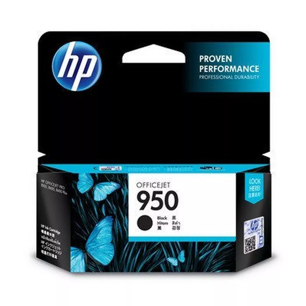 Hewlett-Packard – HP Tintenpatrone 950 schwarz CN049AE OfficeJet Pro 8100 1000 S., One Size