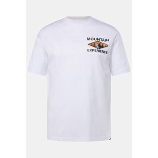 JP1880  T-shirt per l'outdoor con FLEXNAMIC®, QuickDry, stampa sul retro e mezze maniche 