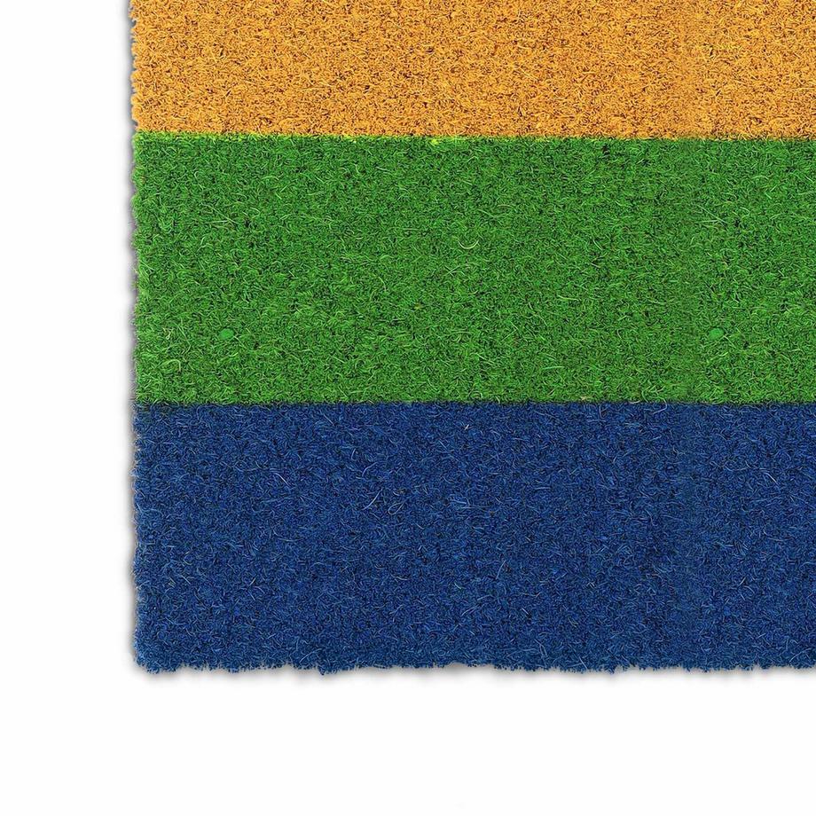 Northio Zerbino in cocco con motivi arcobaleno  