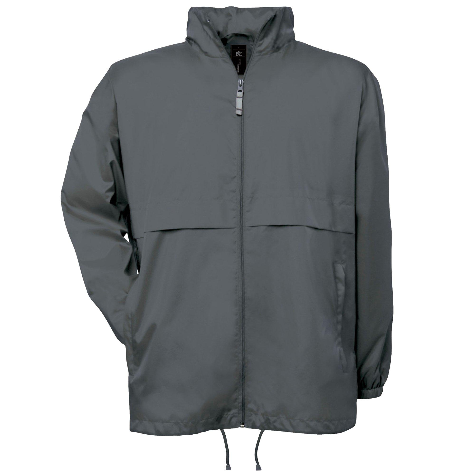 Image of B&c Air Jacke Herren Grau L
