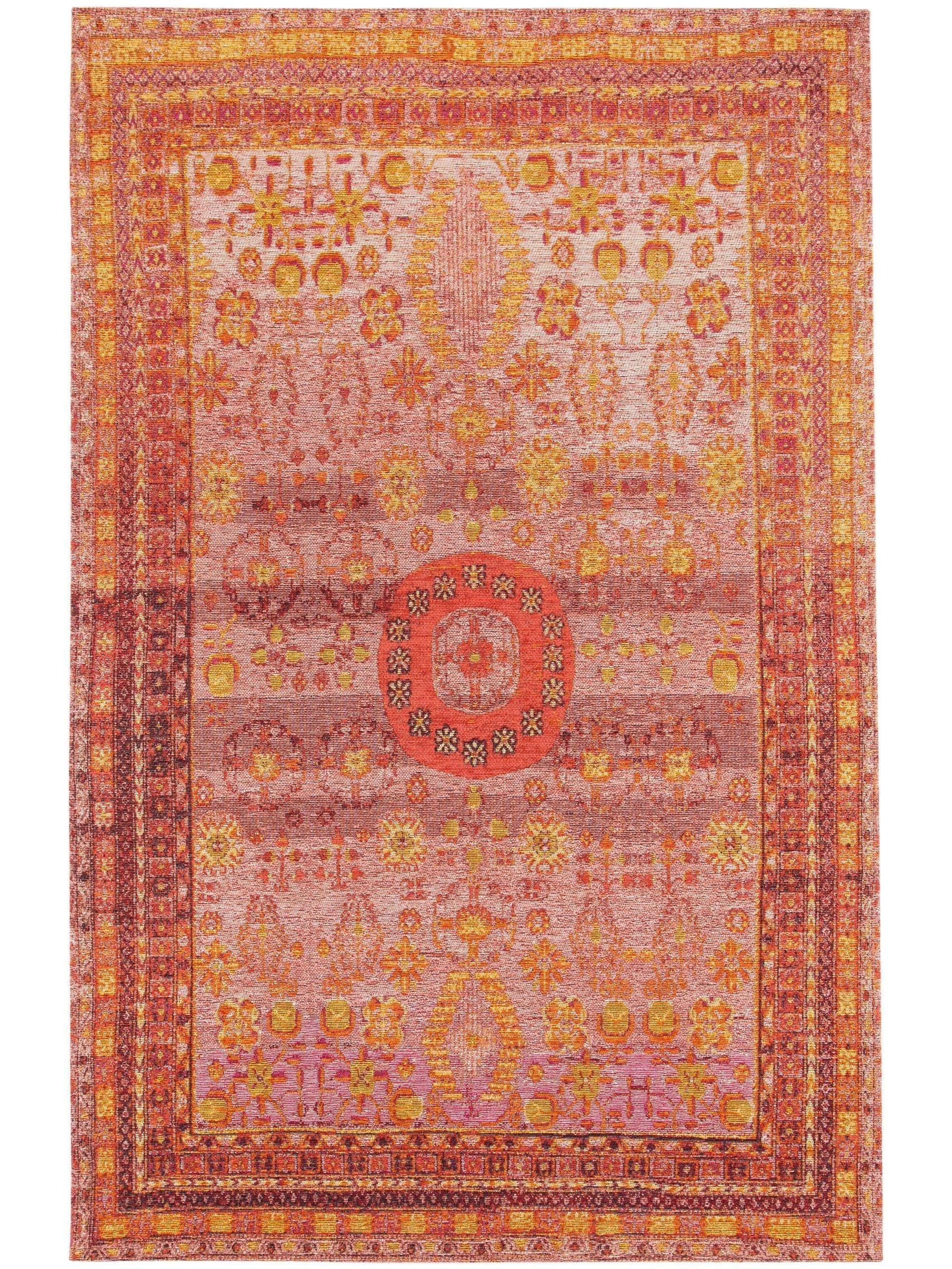 Benuta Tapis tissé à plat Stay Rouge  