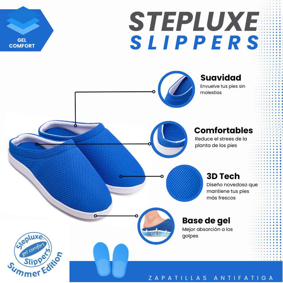 BEST DIRECT Stepluxe Summer Edition Slipper mit Gelkern  