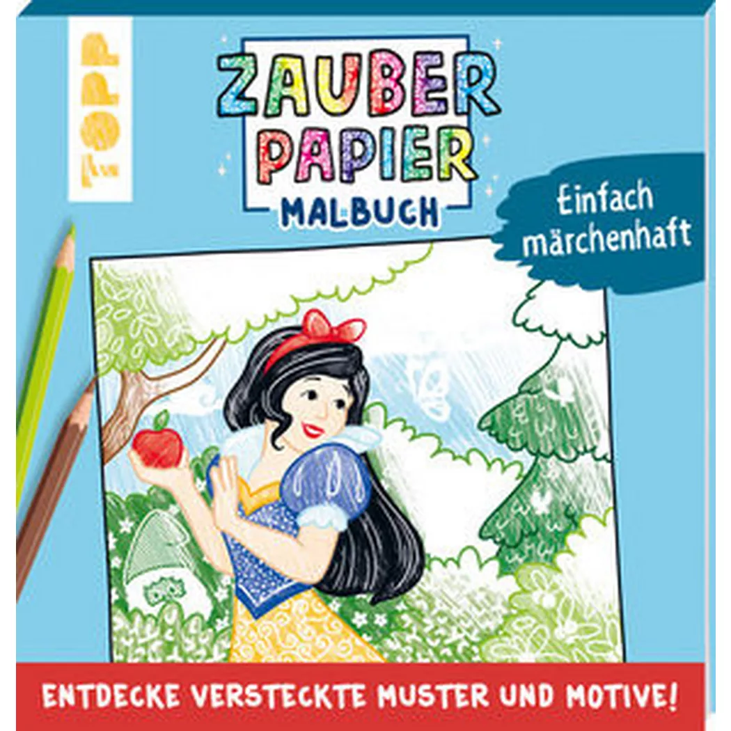 Frech - Zauberpapier Malbuch Einfach märchenhaft