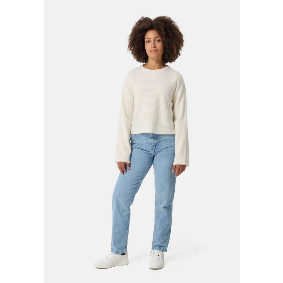 CASH-MERE.CH Wolle Kaschmir Rundhals Pullover  