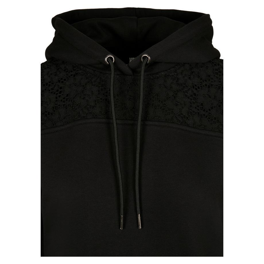 URBAN CLASSICS Sweatshirt Lace Inset  