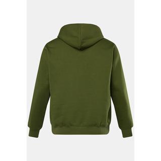 JP1880  Sweat-shirt à capuche avec imprimé sur le devant jusqu'au 8XL 