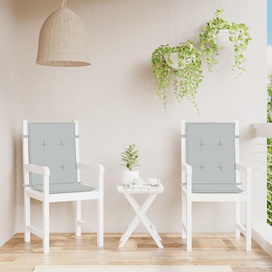 VidaXL Gartenstuhlauflage für niedriglehner gewebe  