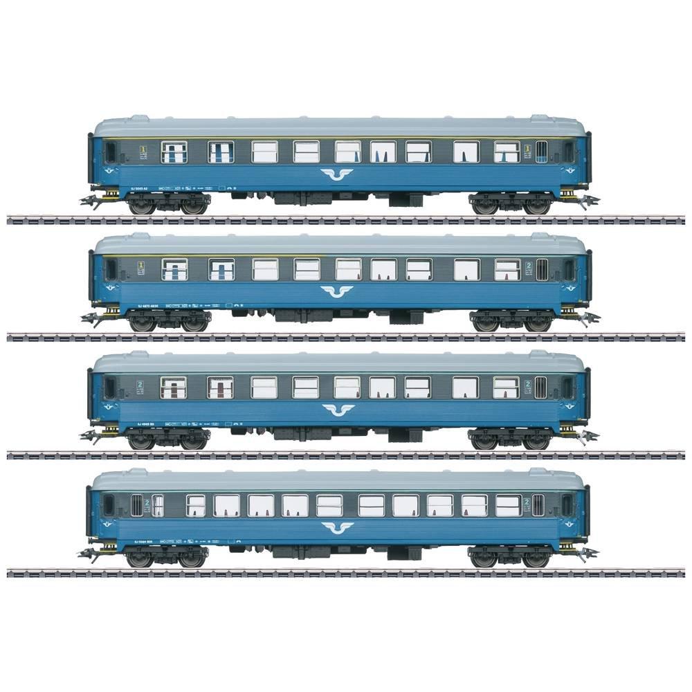 märklin  H0 4er-Set Personenwagen B1 der SJ 