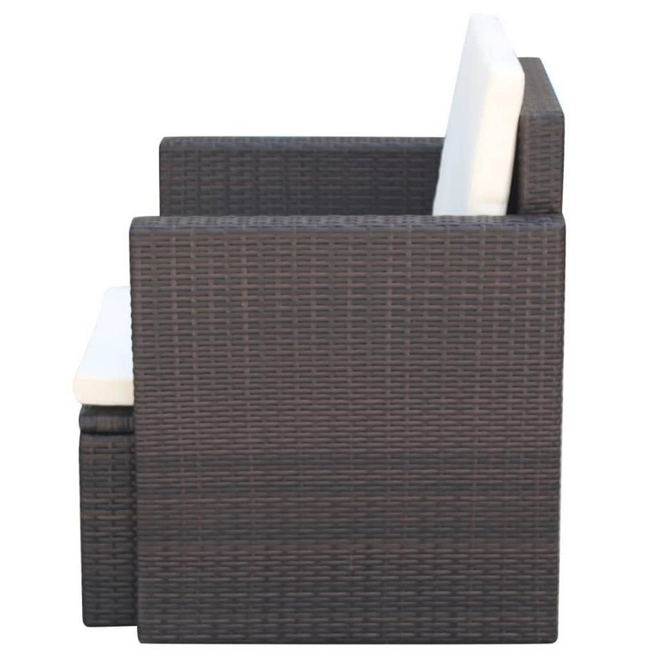 VidaXL Fauteuil rotin synthétique  