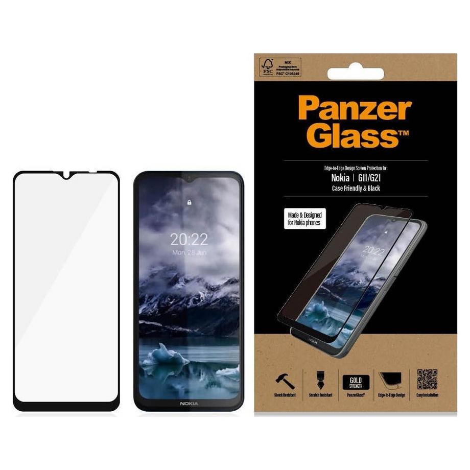 PanzerGlass  ® Screen Protector Nokia G11 | G21 Pellicola proteggischermo trasparente 1 pz 