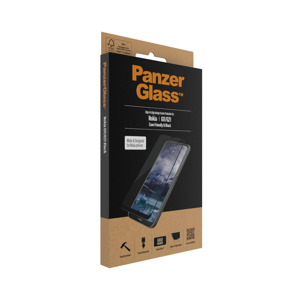 PanzerGlass  6791 écran et protection arrière de téléphones portables Protection d'écran transparent Nokia 1 pièce(s) 