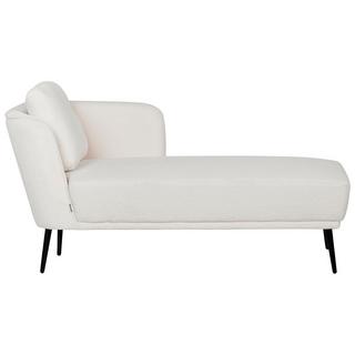 Beliani Chaise longue en Bouclé Retrò ARTHEZE  