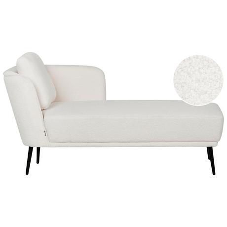 Beliani Chaise longue en Bouclé Retrò ARTHEZE  