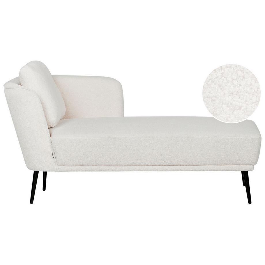 Linksseitige Chaiselongue aus Bouclé  ARTHEZE