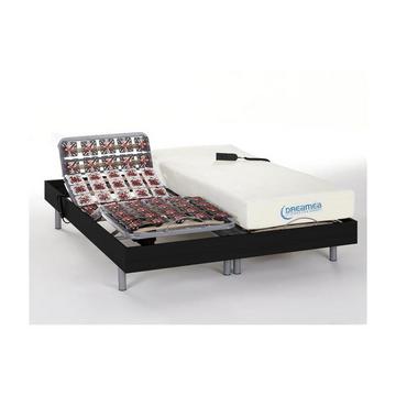 Set da relax con sospensioni memory foam HESIODE III di DREAMEA Motori OKIN Nero 2