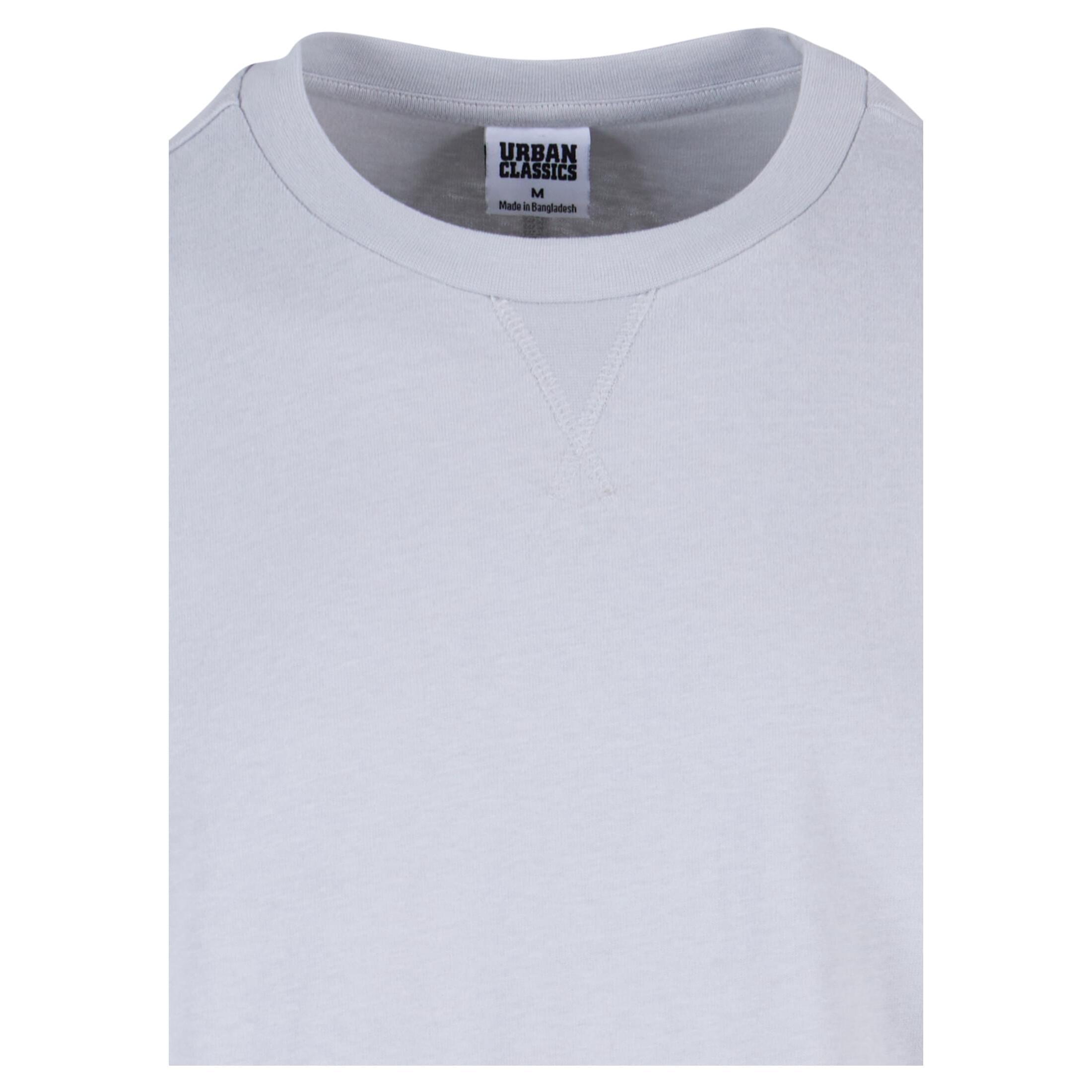 URBAN CLASSICS Oversized Langarm Open Edge T-Shirt  