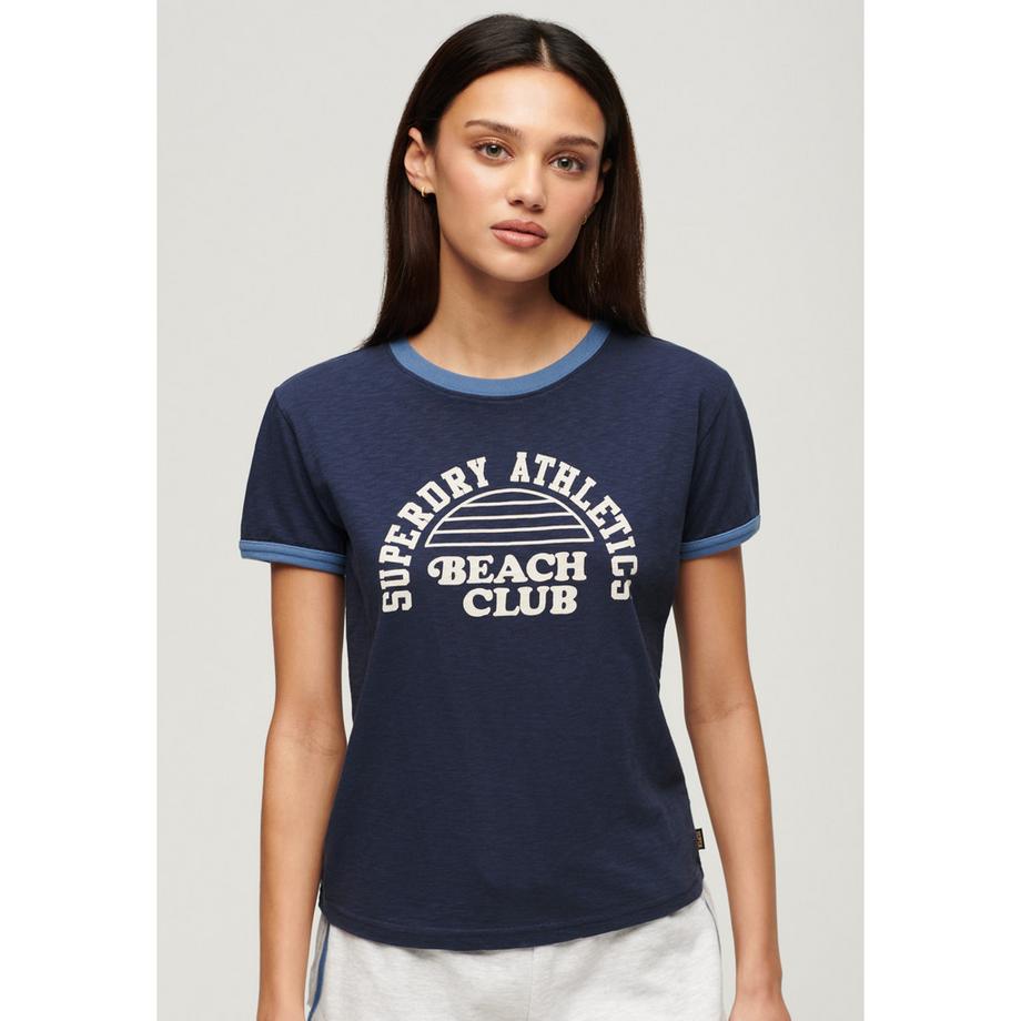 Superdry Athletic Essentials Beach Kontrast T-Shirt  