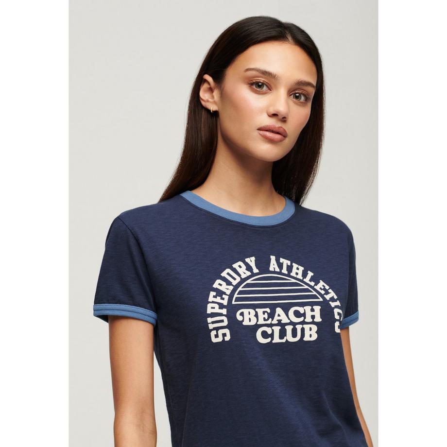 Superdry Athletic Essentials Beach Kontrast T-Shirt  