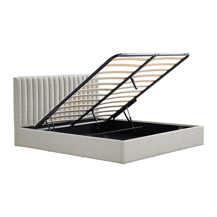 Vente-unique Lit coffre SARANELI  