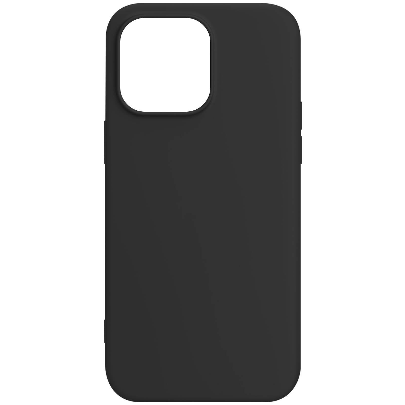 Avizar  Cover iPhone 15 Pro soft-touch mat nera 