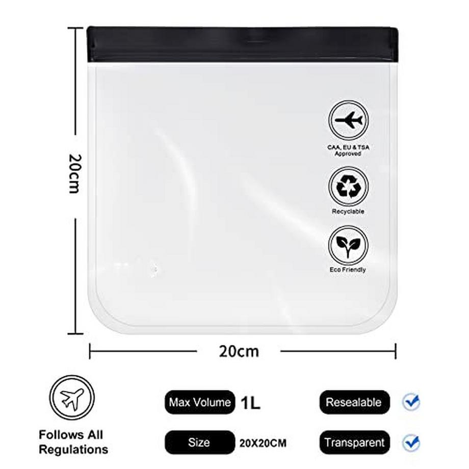 Only-bags.store  Eva Kulturtasche,, transparent 