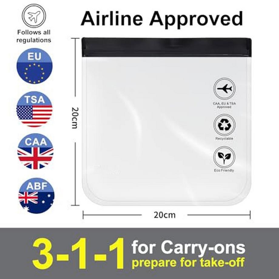 Only-bags.store  Eva Kulturtasche,, transparent 