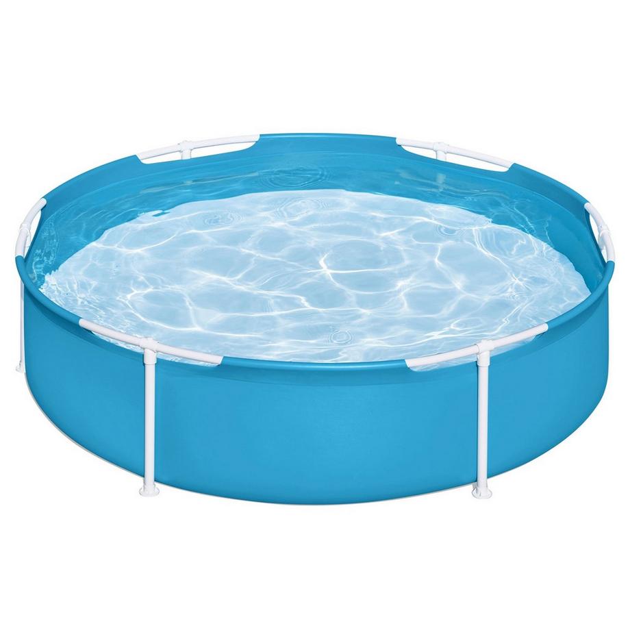 Piscina con cornice rotonda per bambini