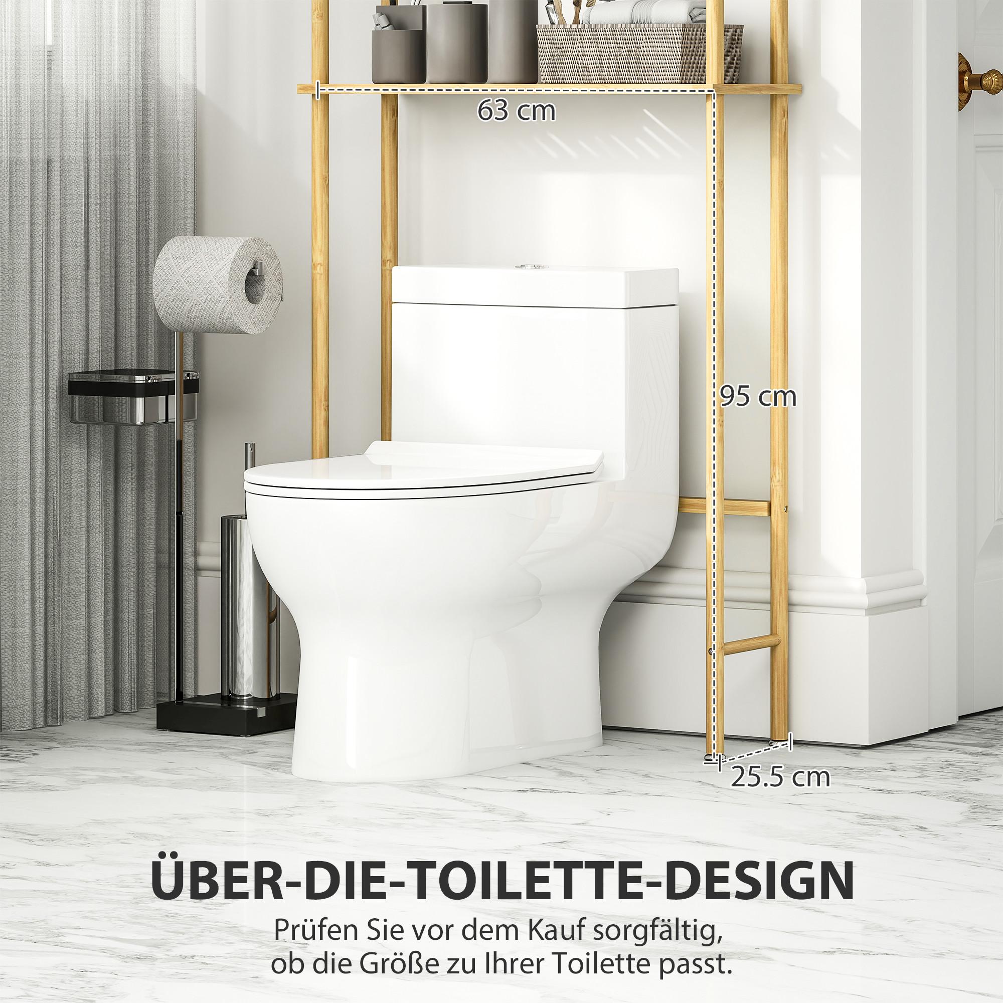 HOMCOM Toilettenregal  