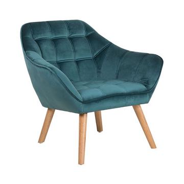 Fauteuil en Velours Glamour KARIS