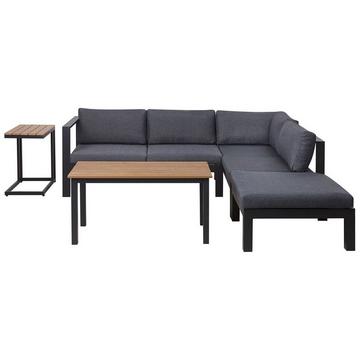 Set lounge pour jardin en Aluminium Moderne MESSINA