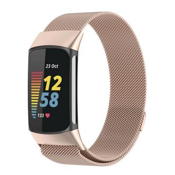 Fitbit Charge 5 - Bracciale Milanese In Acciaio Inossidabile