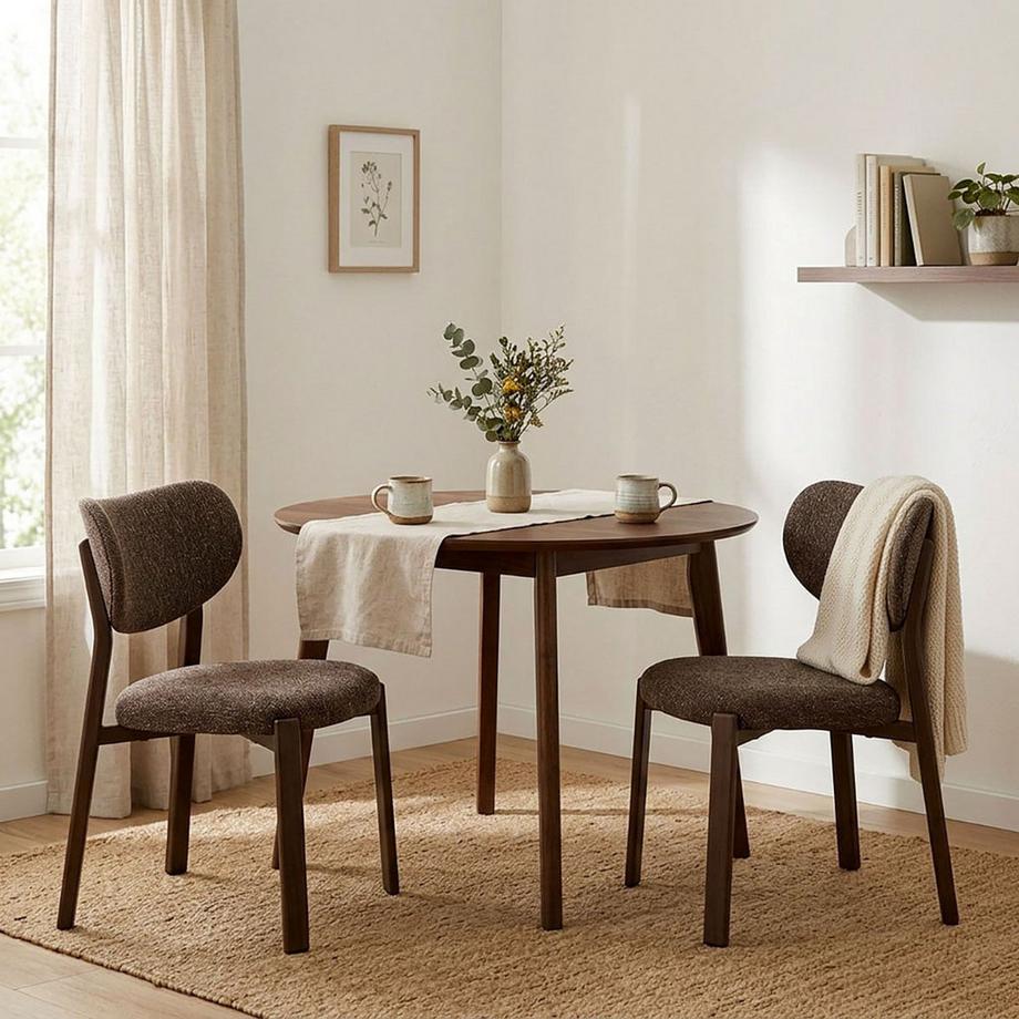 Calicosy Lot de 2 chaises OSLO  