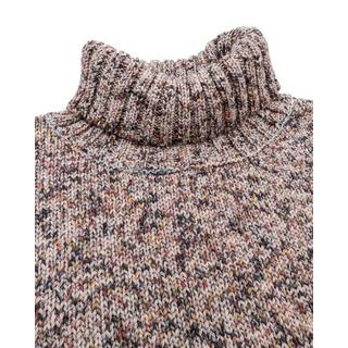 Colours & Sons  Pullover Turtleneck Cable Neps 