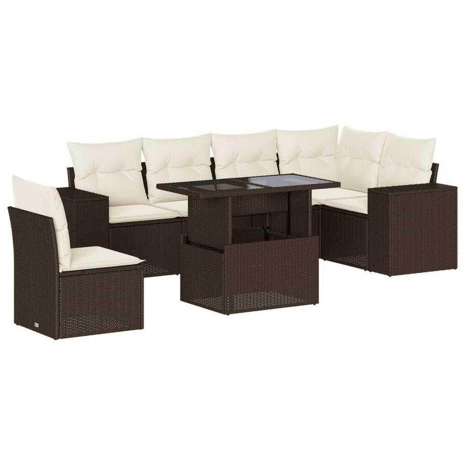 VidaXL Garten sofagarnitur poly-rattan  