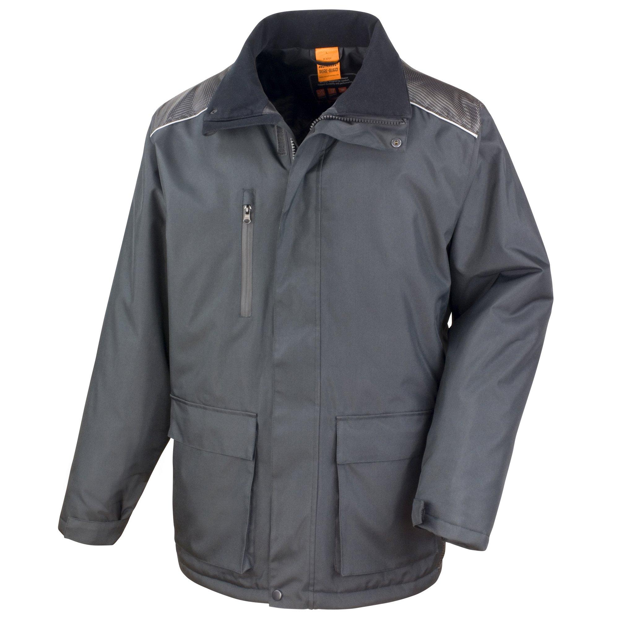 Image of Workguard Vostex Arbeitsjacke Jacke, Lang, Wasserdicht, Winddicht Herren Schwarz 4XL