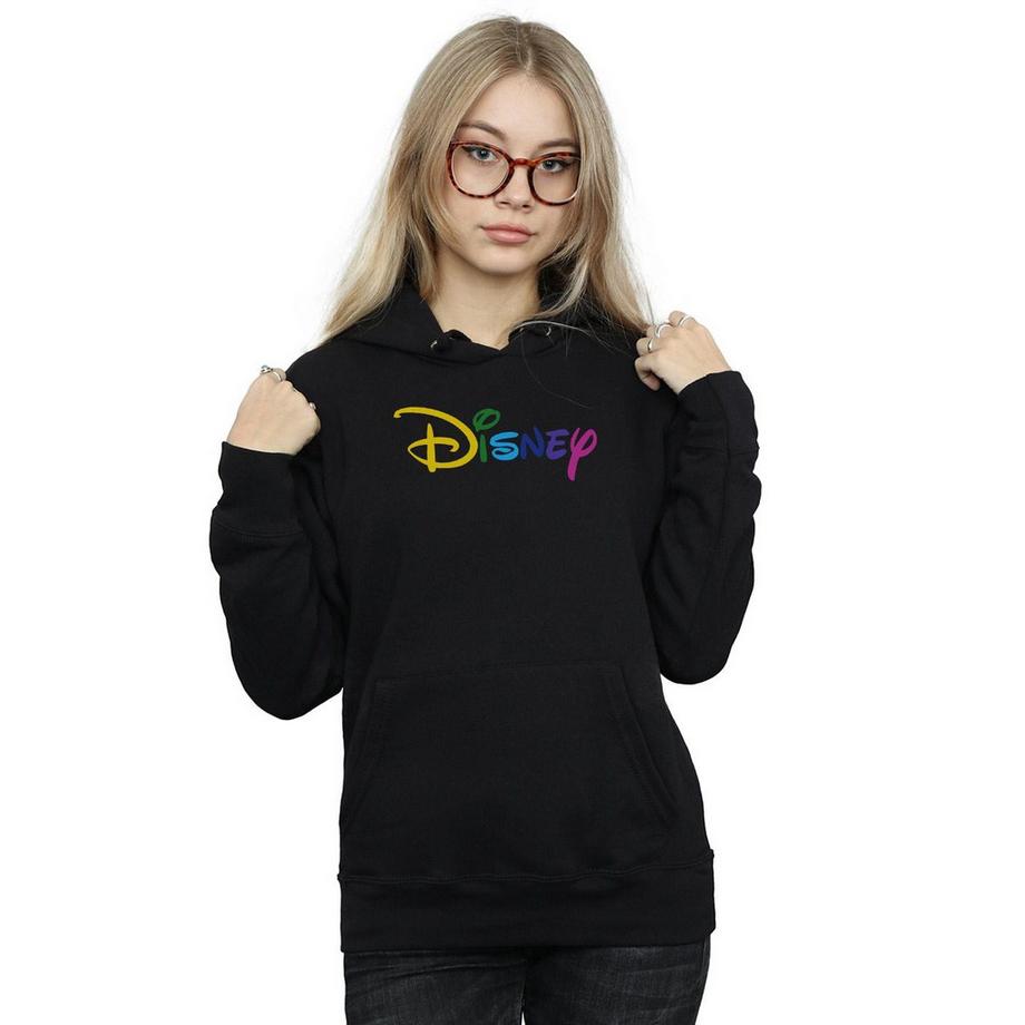 Disney Logo Graphic Print Felpa con cappuccio  